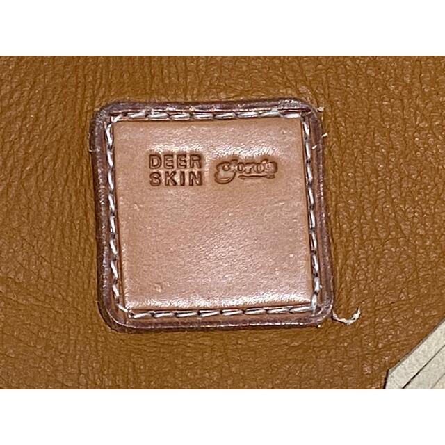 goro's - ゴローズ 美品 ディアスキン腰掛けフリンジバック スモークの