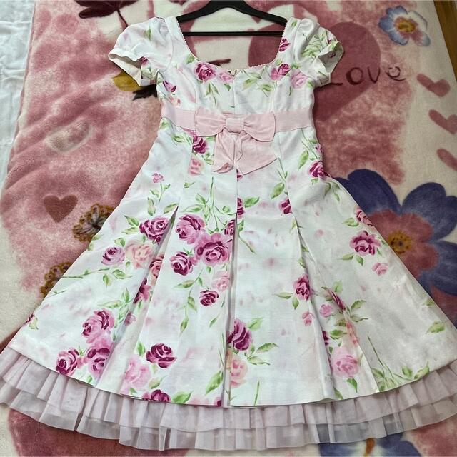 JESUS DIAMANTE - ディアマンテぼかし薔薇ワンピ令嬢プリンセスの通販