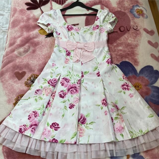 JESUS DIAMANTE - ディアマンテぼかし薔薇ワンピ令嬢プリンセスの通販