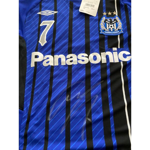 jリーグ ガンバ大阪 ユニフォーム 遠藤保仁 サイン入り 日本代表