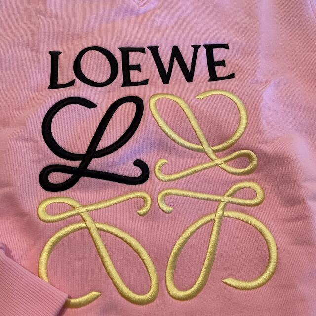 LOEWE - ロエベ ピンクトレーナー XSの通販 by m3shop｜ロエベならラクマ