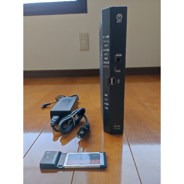 NTT PR-500KI GE-ONU ホームゲートウェイ 無線LANカード付の通販 by