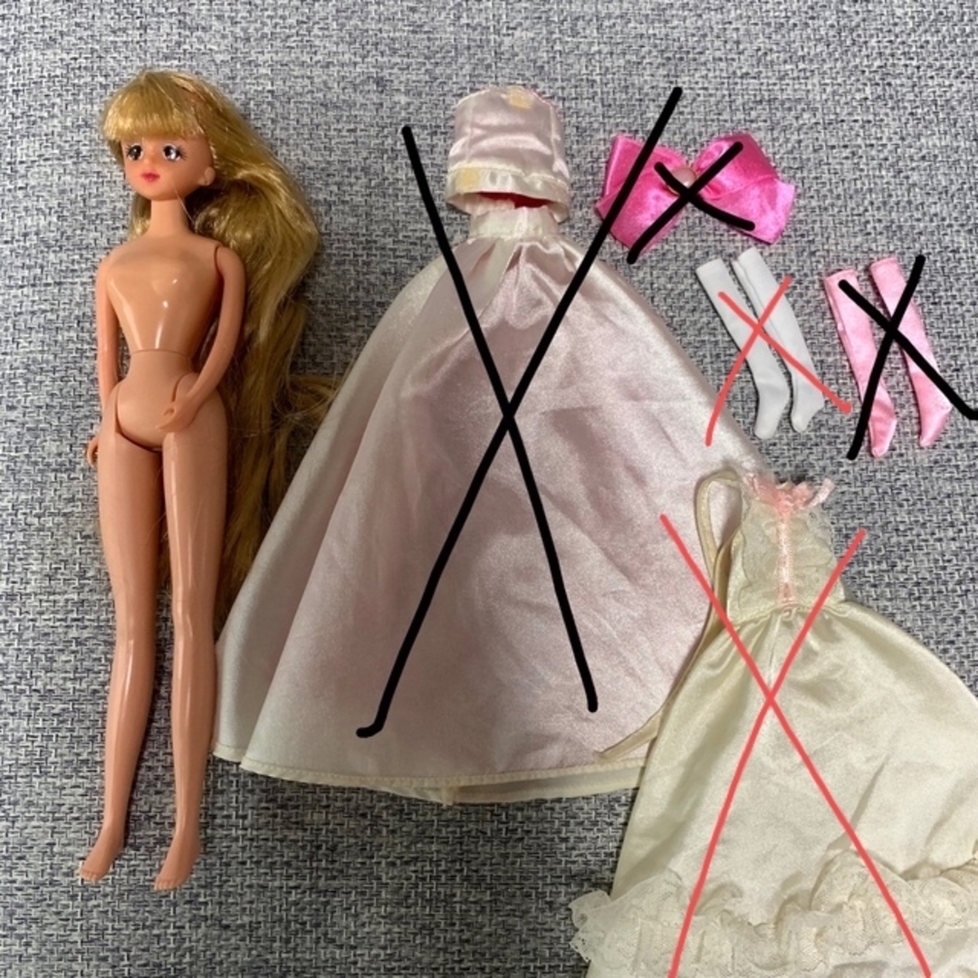 TAKARA 1981年 中国製 バービー ジェニーちゃん リカちゃん 人形の通販