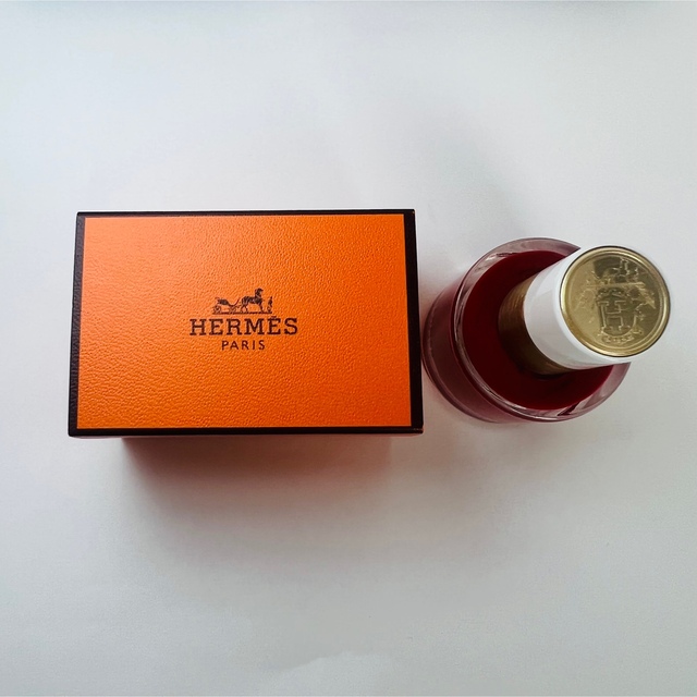 HERMES - 【完売色】エルメス 75 ルージュ・アマゾン レ•マン•エルメス