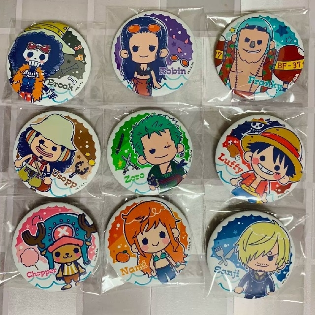 ONEPIECE ワンピース 中国限定 缶バッジ コレクションの通販 by ご購入