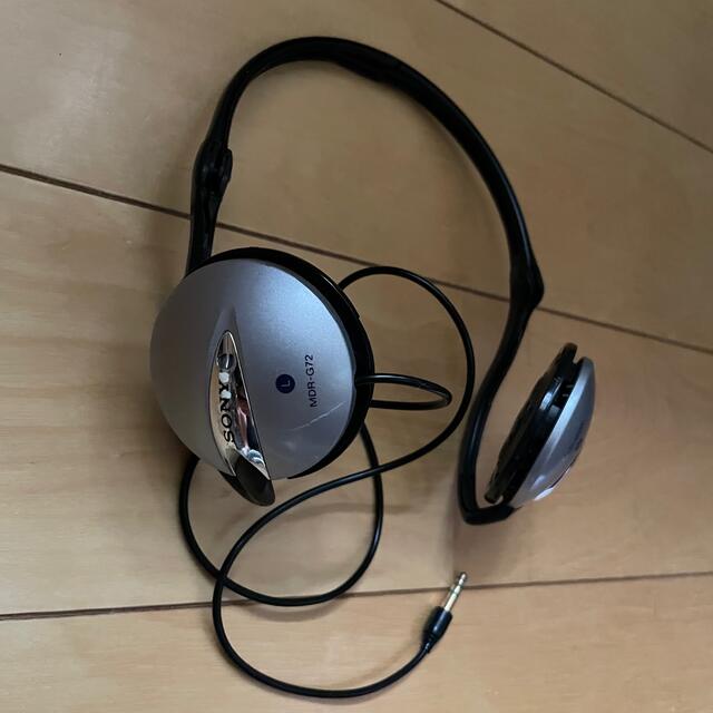SONY - ソニー ネックバンド方式ヘッドフォン◇MDR-G72/イヤパッドなし