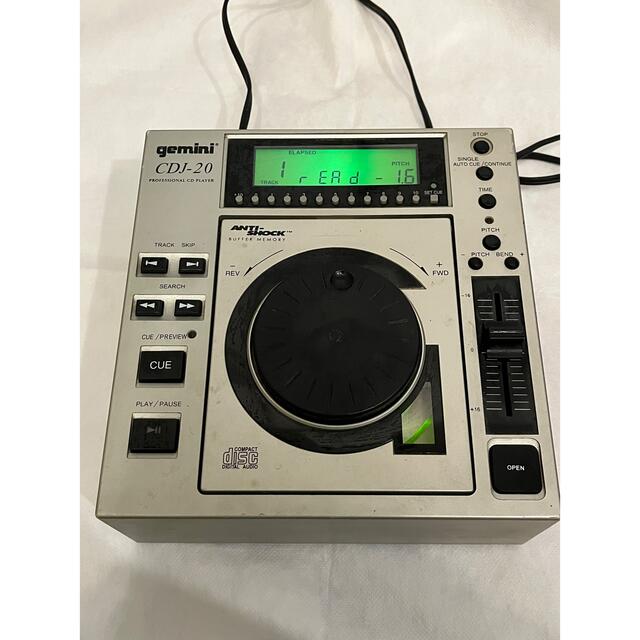 GeMini - GEMINI CDJ-20の通販 by さとぅちSHOP｜ゲミニ―ならラクマ