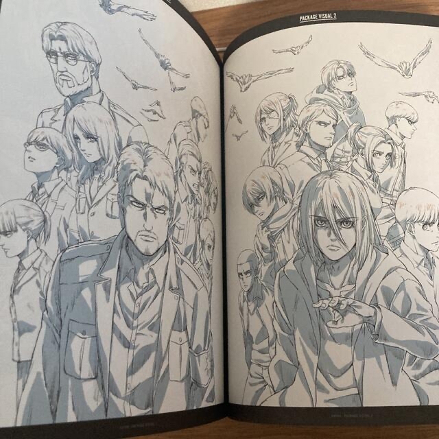 進撃の巨人 The Final Season Part 1 原画集 進撃の巨人 The Final