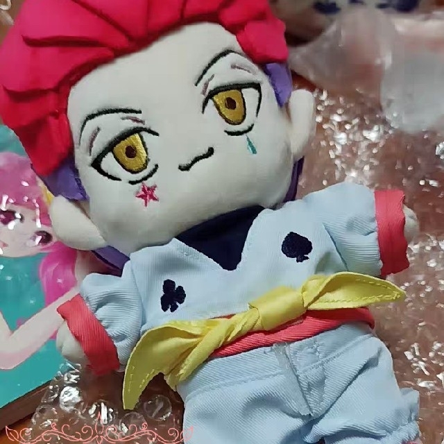 P⑤3 ハンタ ヒソカ 着せ替え ぬいぐるみ 20cm 高品質 豪華 プレゼント