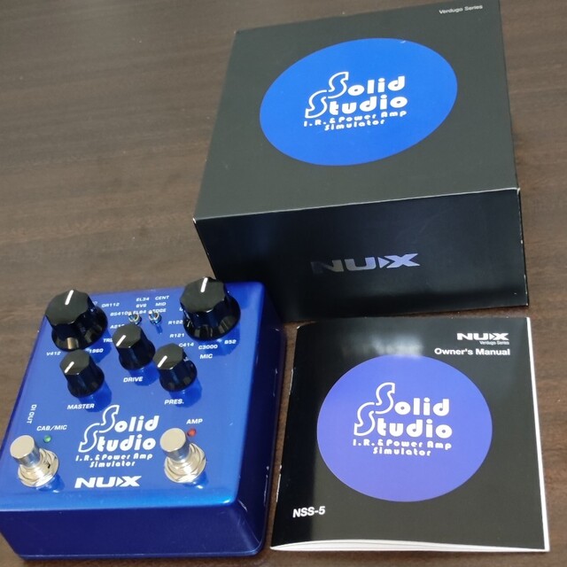 NUX NSS-5 Solid Studio IR ＆ パワーアンプシミュレータ