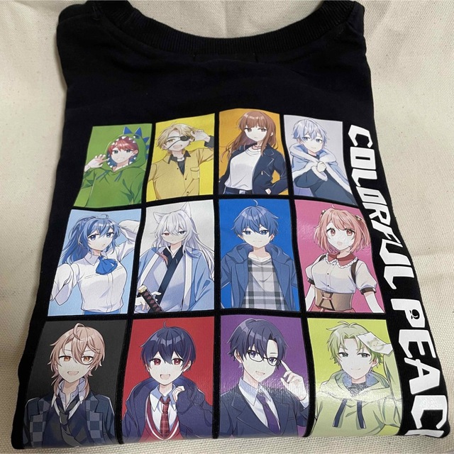 しまむら - カラフルピーチ からぴち トレーナー 160cm ブラック 黒