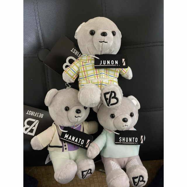 ビーファーストぬいぐるみ、JUNON&MANATO&SHUNTO3点セット