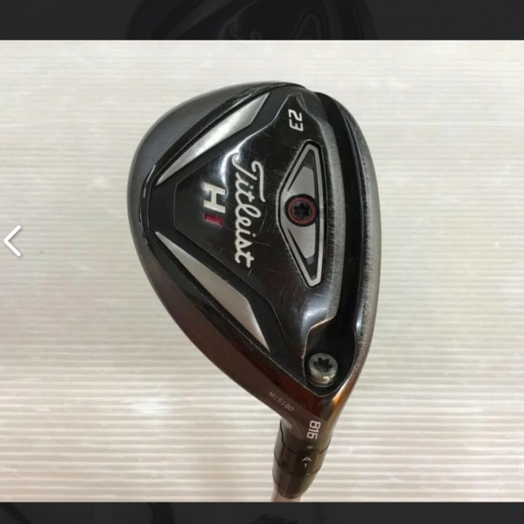 Titleist - 貴重な23度！！ 816H1 ユーティリティ ヘッドのみの通販 by