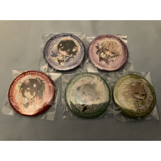 カラマリ 缶バッジ カラマリ 缶バッジ 笹塚尊 5点セット カラマリ 缶