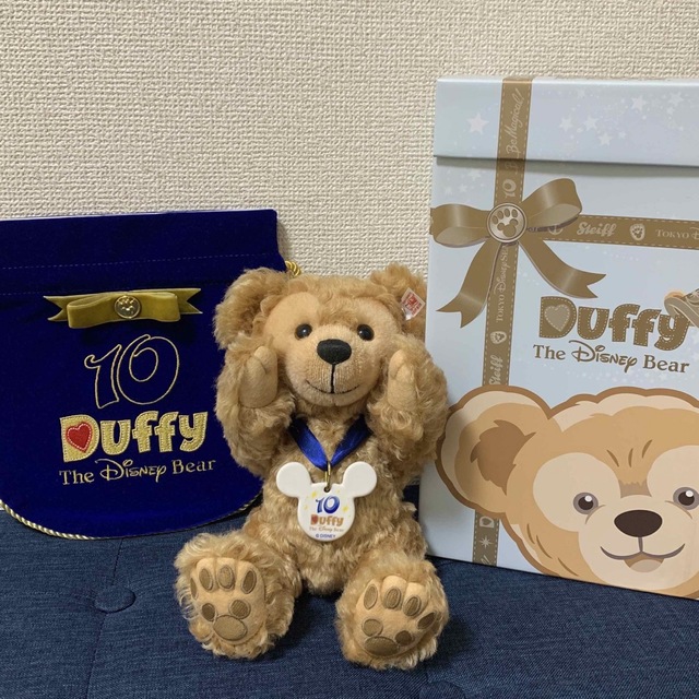 ダッフィー シュタイフ 20周年 東京ディズニーシー 20周年 シュタイフ