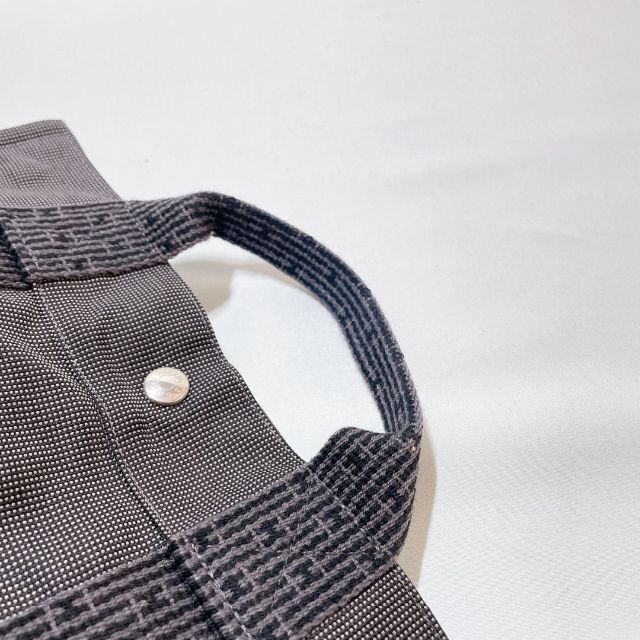 HERMES - エルメス スクエア Hロゴリュック ハンドバッグ ブラック