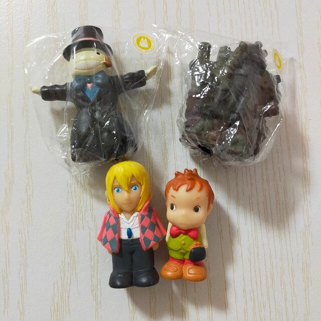 廃盤希少！スタジオジブリ 指人形 ハウルの動く城 ジブリ 指人形
