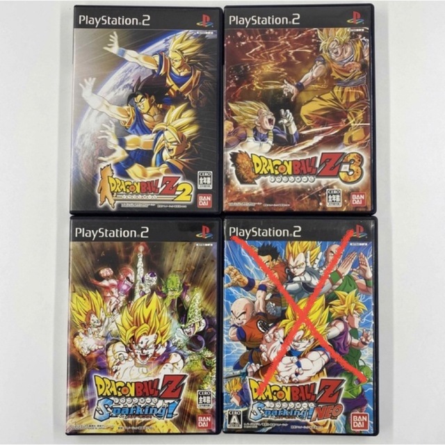 PlayStation2 - PS2 ドラゴンボールZ スパーキング 3本セットの通販