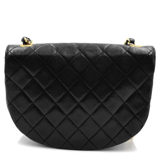 CHANEL - CHANEL シャネル ショルダーバッグ マトラッセ ハーフムーン