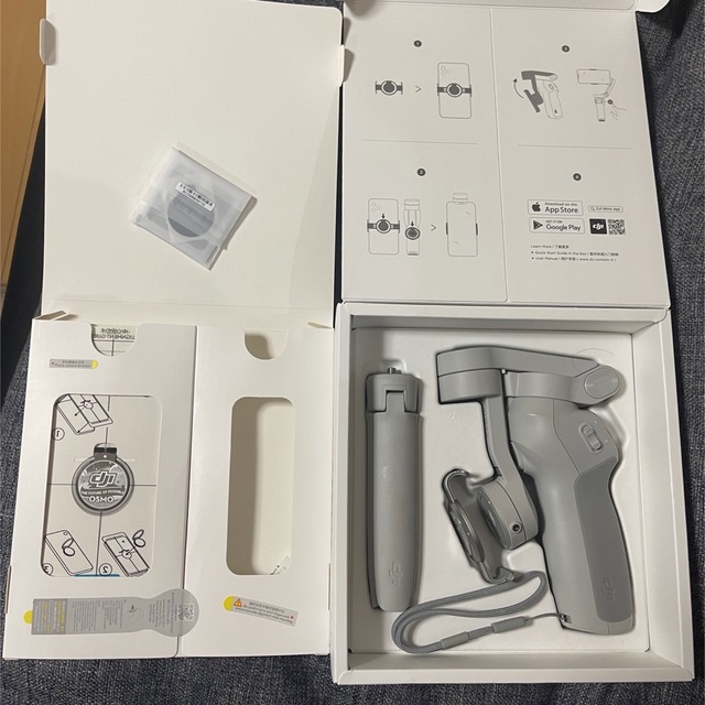 dji om 4 ジンバル 1回のみ使用 新品同様 付属品未使用の通販 by