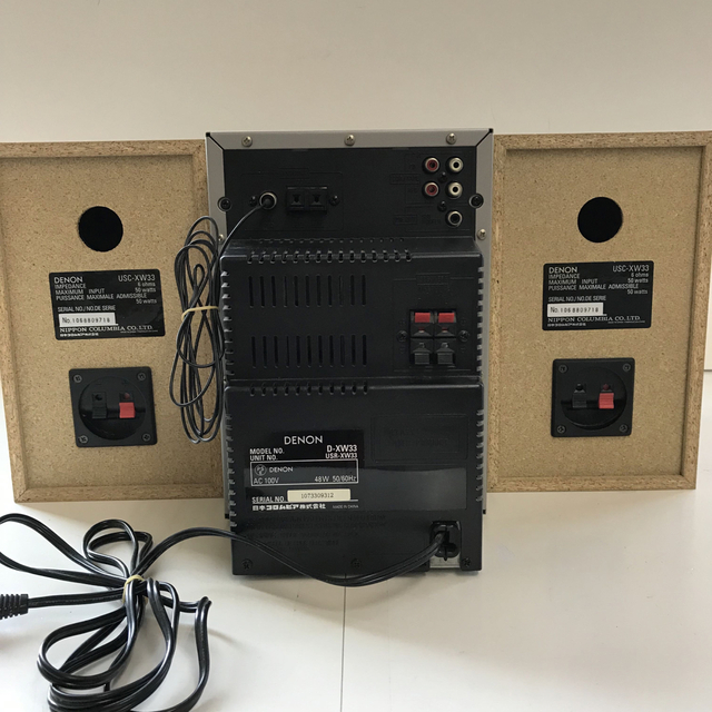 DENON - DENON コンポ D-XW33 ※ジャンク品の通販 by サスケ's shop