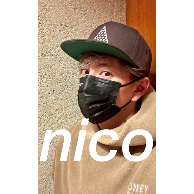 私物 キムタク着 LOVE EAR ART キャップ ブラウンの通販 by にこ's