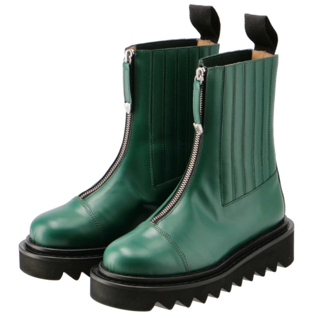 TOGA - トーガ プルラ TOGA PULLA レザー メタル ジップブーツ