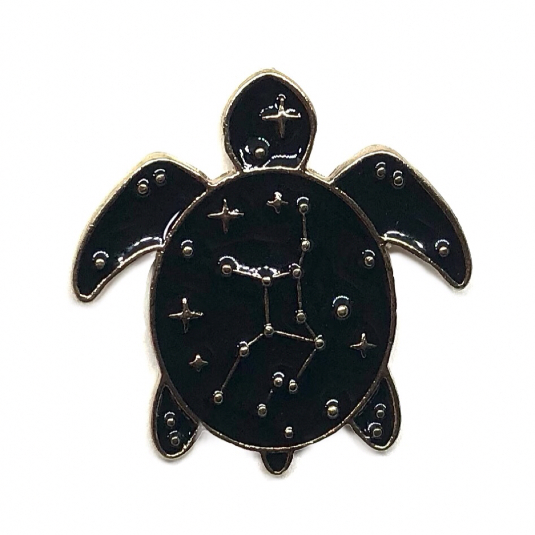 カメの星座ピンバッジの通販 by ごま's shop｜ラクマ