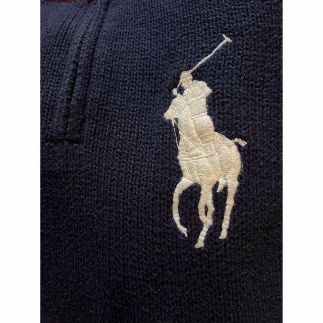 POLO RALPH LAUREN - ポロ ラルフローレン ジップアップ ネイビー