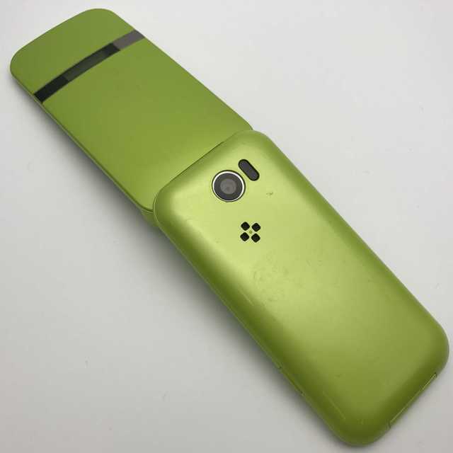 06◇202SH ライムグリーン◇softbank ソフトバンクガラケーの通販 by