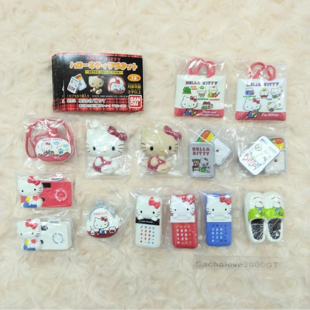 ハローキティ - ハローキティマグネット ~レトロコレクション~ 全14種