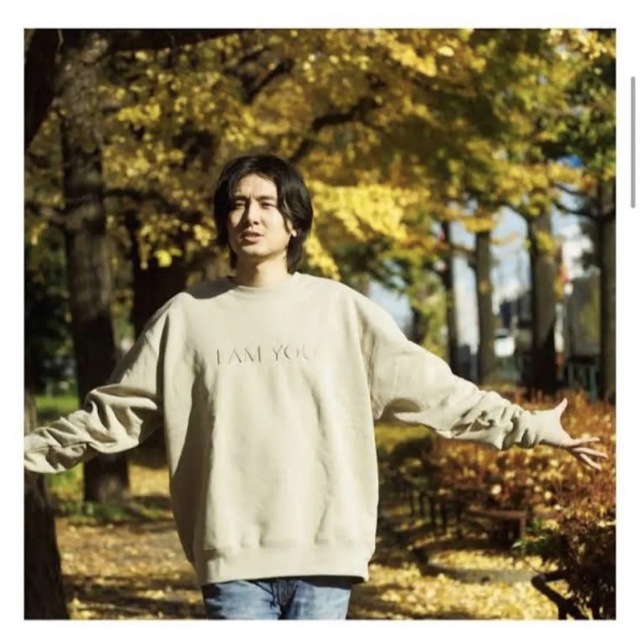 藤井風 I AM YOU スウェットXLベージュ 藤井風 スウェット I AM YOU