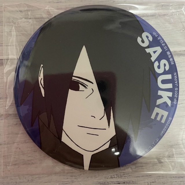 NARUTO BORUTO 一番くじ 缶バッジ うちはサスケ NARUTO BORUTO 一番くじ 缶