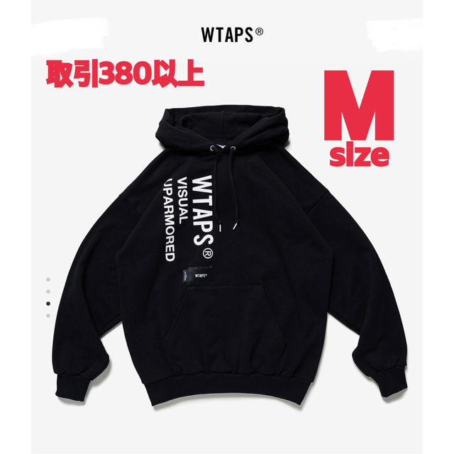 W)taps - WTAPS VISUAL UPARMORED HOODY BLACK Mサイズの通販 by でぶ