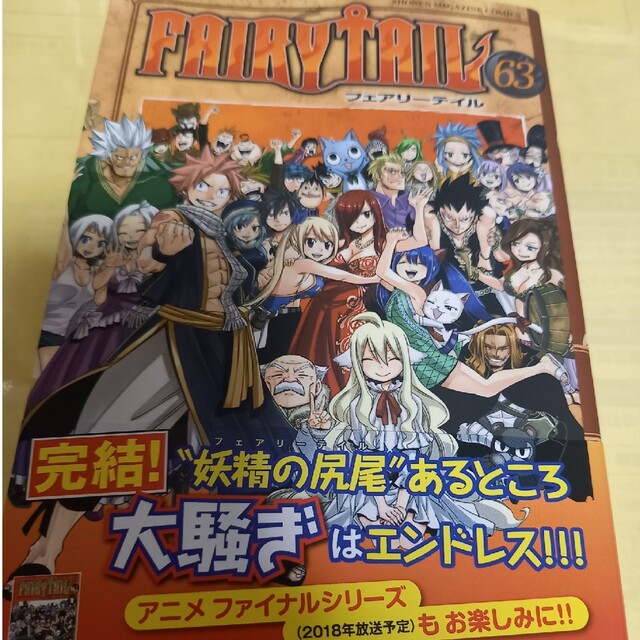 未開封 FAIRY TAIL 63 限定版 特装版 フェアリーテイル 小冊子 FAIRY