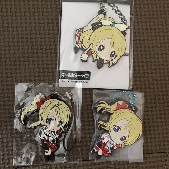 ラブライブ！ 絢瀬絵里 ラバーストラップ ラバスト 7点 セット まとめ