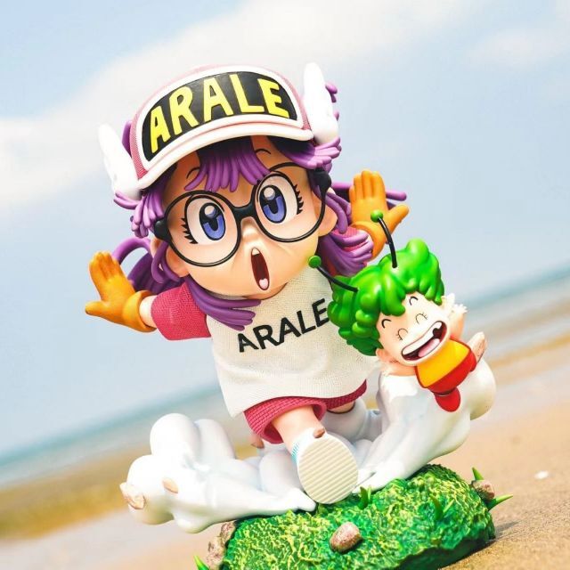 Dr.スランプ アラレちゃん 走る ガレージキット 塗装済み完成品