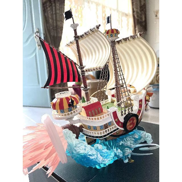 ワンピース サウザンドサニー号 フィギュア ガレージキット 塗装済み