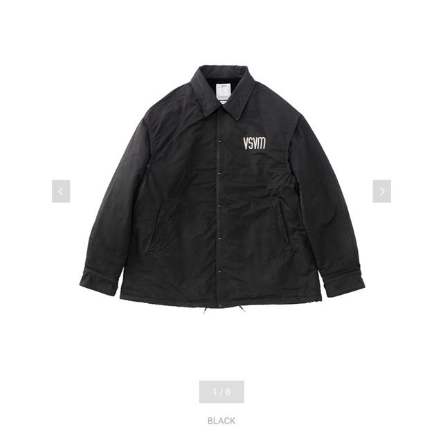 VISVIM - VISVIM COACH JKT 23SS BLACK SIZE ① 新品未使用の通販 by