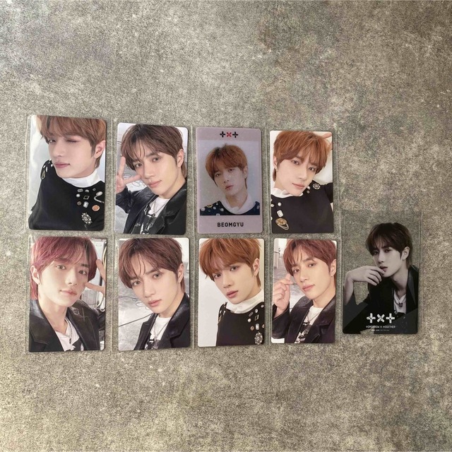 ボムギュ memories トレカ TXT ボムギュ トレカ ボムギュ memories