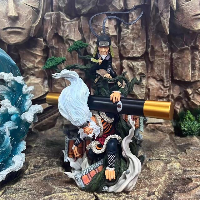 ナルト 三代目火影 猿飛ヒルゼン ガレージキット ワーコレサイズ