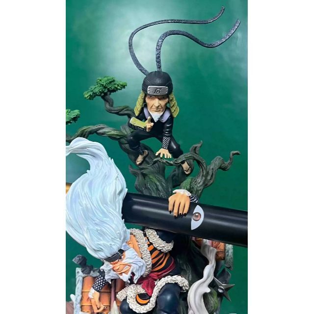 ナルト 三代目火影 猿飛ヒルゼン ガレージキット ワーコレサイズ