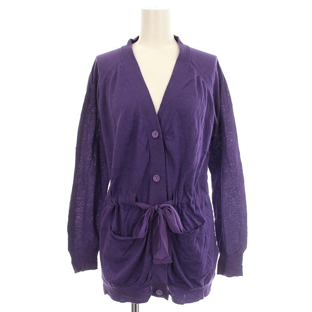 フィリップリム 3.1 phillip lim カーディガン ニット 紫 ☆フィリップ