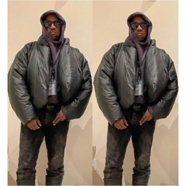 YEEZY（adidas） - 【新品未使用】YZY GAP ラウンドジャケットブラック