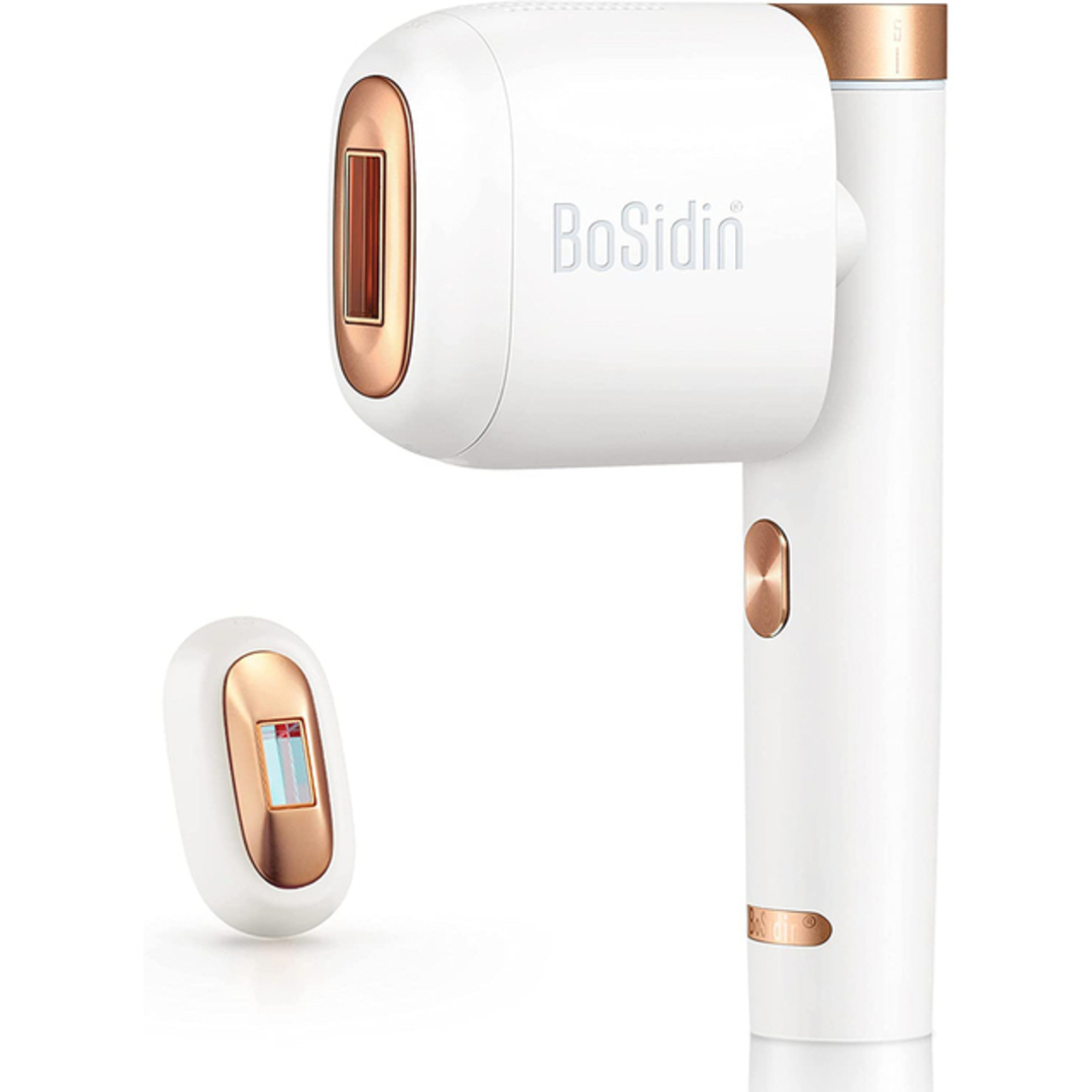 未開封 BoSidin 家庭用脱毛器 無痛 光 メンズ レディース ホワイトの