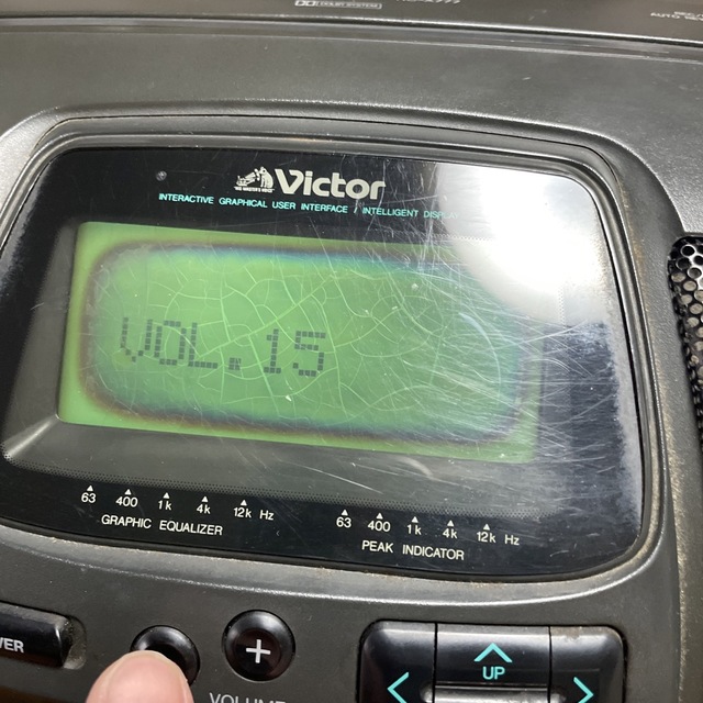 Victor - Victor RC-X777 CDラジカセ Wカセット 「ジャンク扱い」の