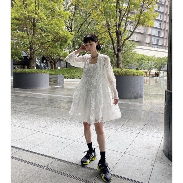sister jane - dream sister jean レースシアーワンピースの通販 by