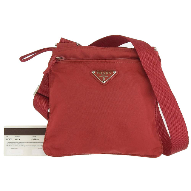 PRADA - 【本物保証】 保付 超美品 プラダ PRADA ショルダーバッグ