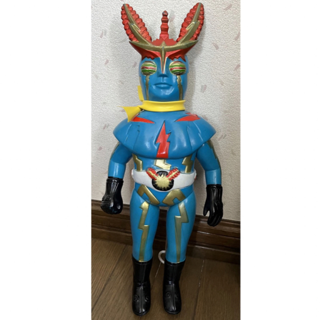 当時物】【超美品】【超激レア】イナズマン マスダヤトーキング ソフビ