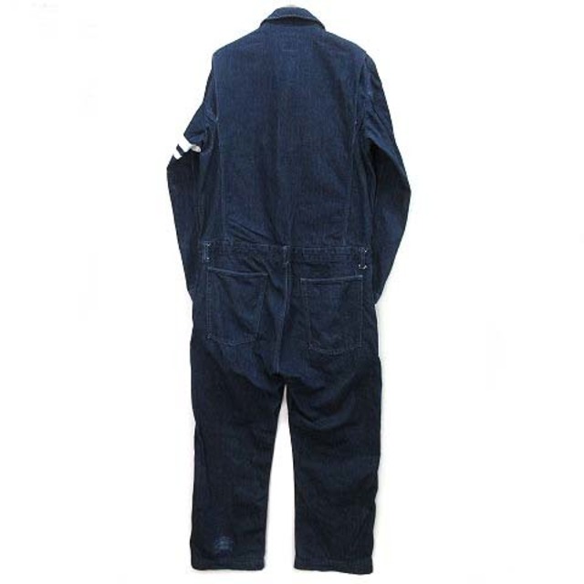 桃太郎ジーンズ 出陣 デニムジャンプスーツ オールインワン つなぎ